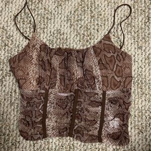 Never Worn Princess Polly Crop Top!